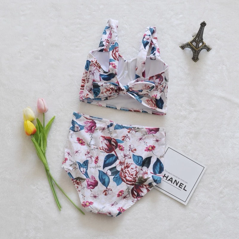 บิกินี่เซ็ต 2 ชิ้น สายเดี่ยว และ กางเกงขาสั้น ผู้หญิง Lady-2